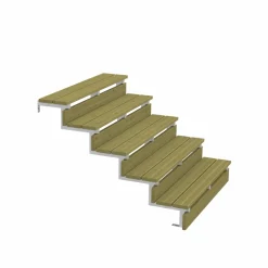 Trappevanger ^ Plus 2 TRIN TERRASSETRAPPE 1800 X 370 MM