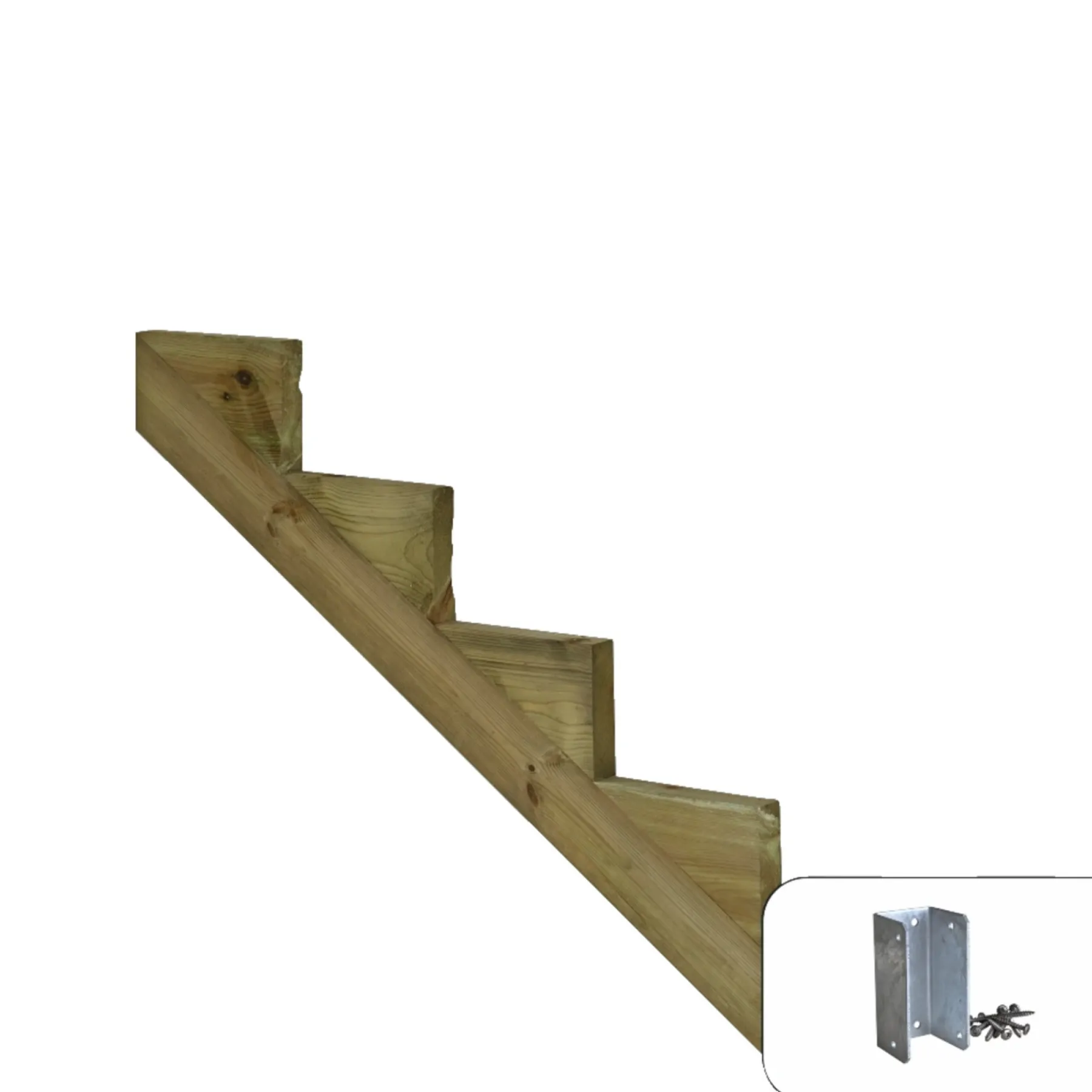 Trappevanger ^ Plus 5 TRIN TRAPPEVANGE 42 X 850 MM