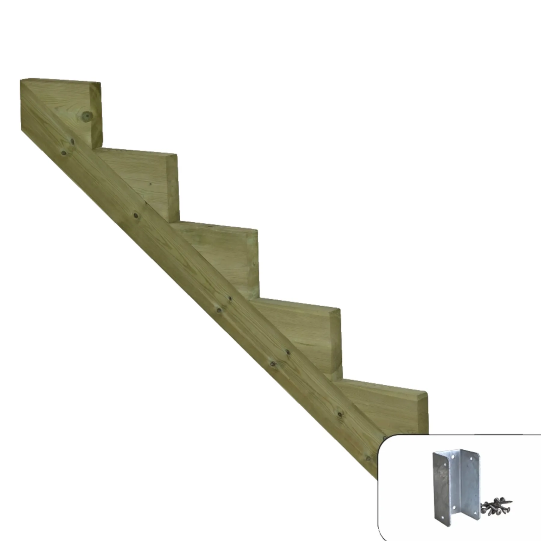 Trappevanger ^ Plus 6 TRIN TRAPPEVANGE 42 X 1020 MM