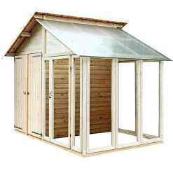 UDERUM REDSKABSRUM M/DRIVHUS 6,6 M2>Plus Clearance
