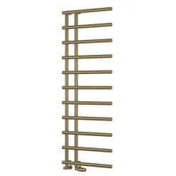 Håndklædetørrere ^ Prestige MATERA MATERA HÅNDKLÆDETØRRER, CENTRAL- OG FJERNVARME MESSING 500X1412MM
