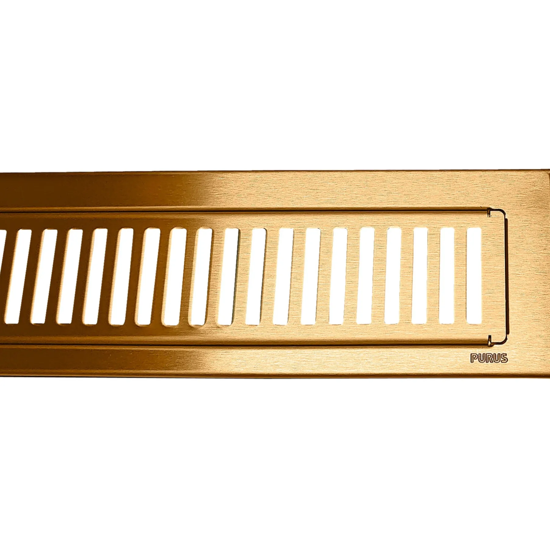 Rammer & Riste ^ Purus 900 MM RIB, MESSING AFLØBSRIST 92.50 X 900 MM