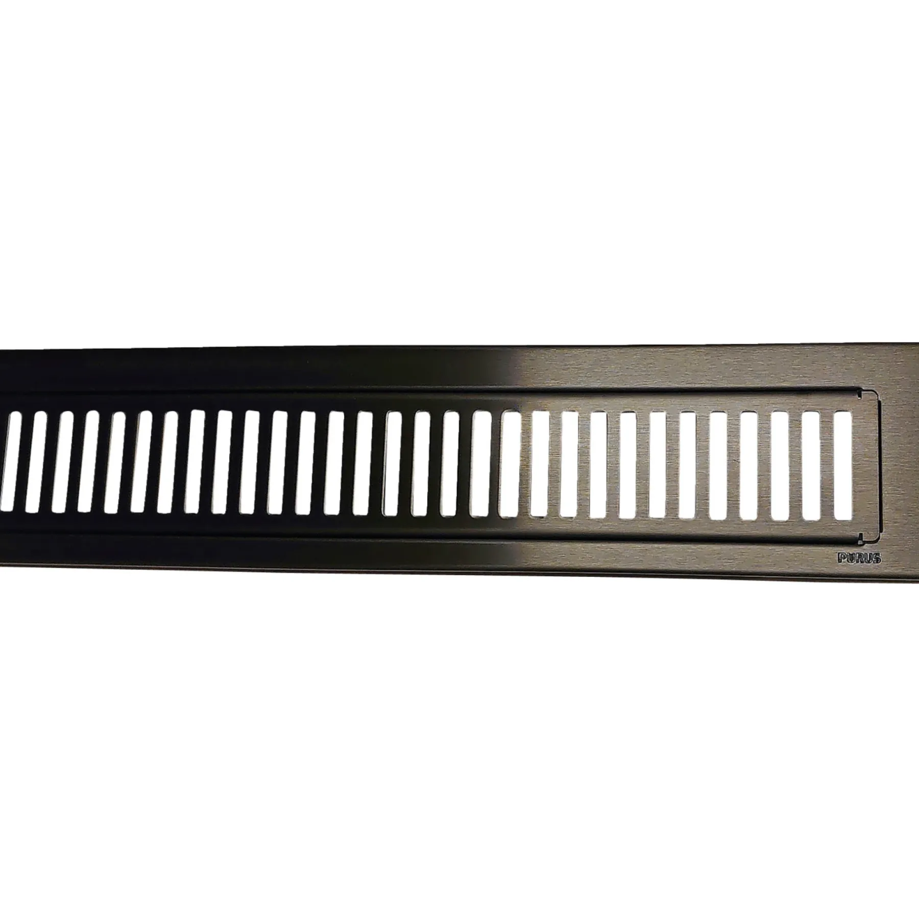 Rammer & Riste ^ Purus 900 MM RIB, SORT AFLØBSRIST 92.50 X 900 MM