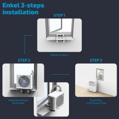MIDEA PORTASPLIT AIRCONDITION>Qlima Discount