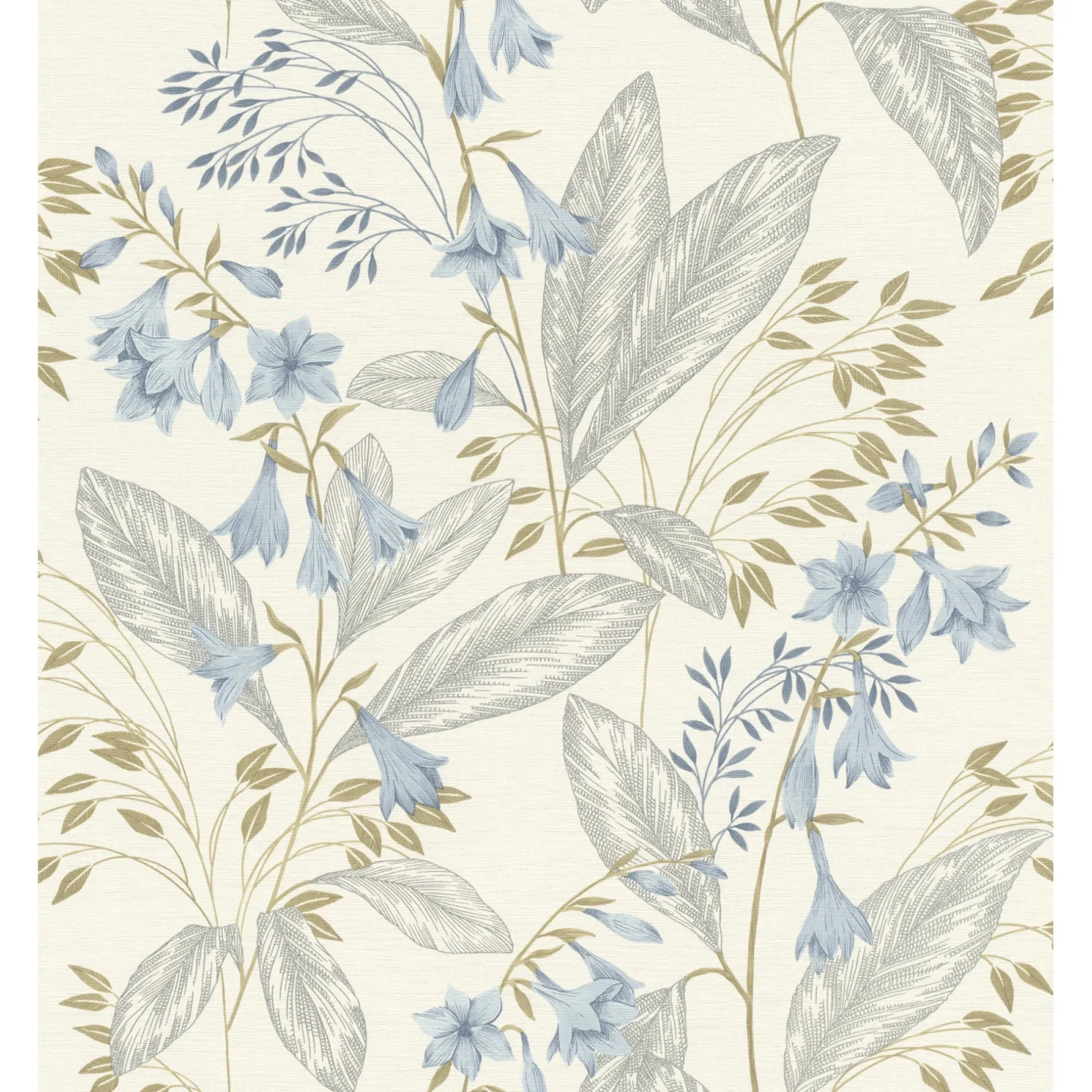 Tapet & Glasvæv ^ Rasch STUDIO 2027 BLOMSTER TAPET 0,53X10 M