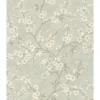 Tapet & Glasvæv ^ Rasch STUDIO 2027 RANKER OG BLOMSTER TAPET 0,53X10 M