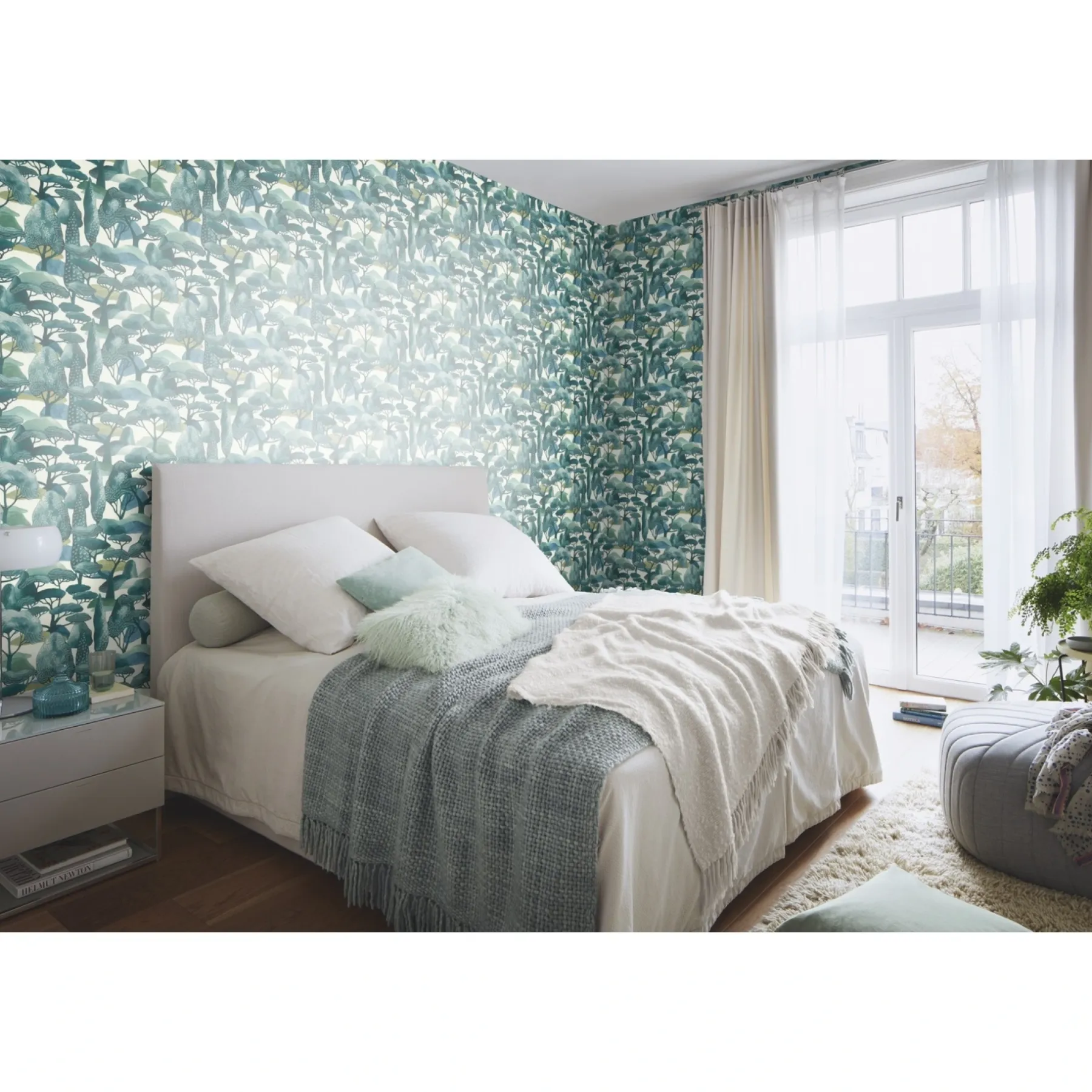 Tapet & Glasvæv ^ Rasch STUDIO 2027 SKOV TAPET 0,53X10 M