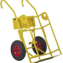 Transport- & Løfteudstyr ^ Ravendo BT 121 M FLASKEVOGN 680X1160 MM 250 KG