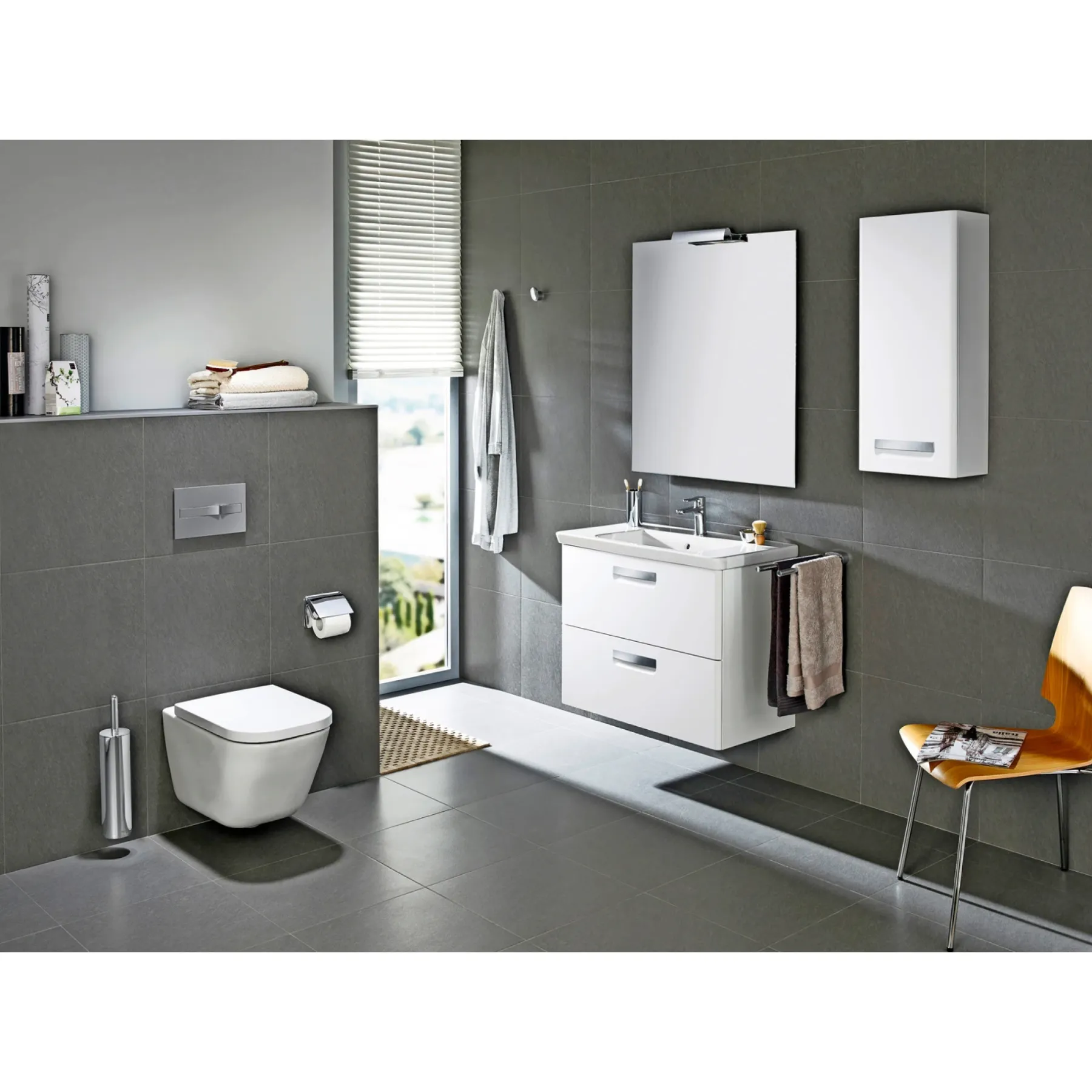 Toiletter ^ Roca GAP UDEN SKYLLEKANT M/ SC SÆDE VÆGHÆNGT TOILET