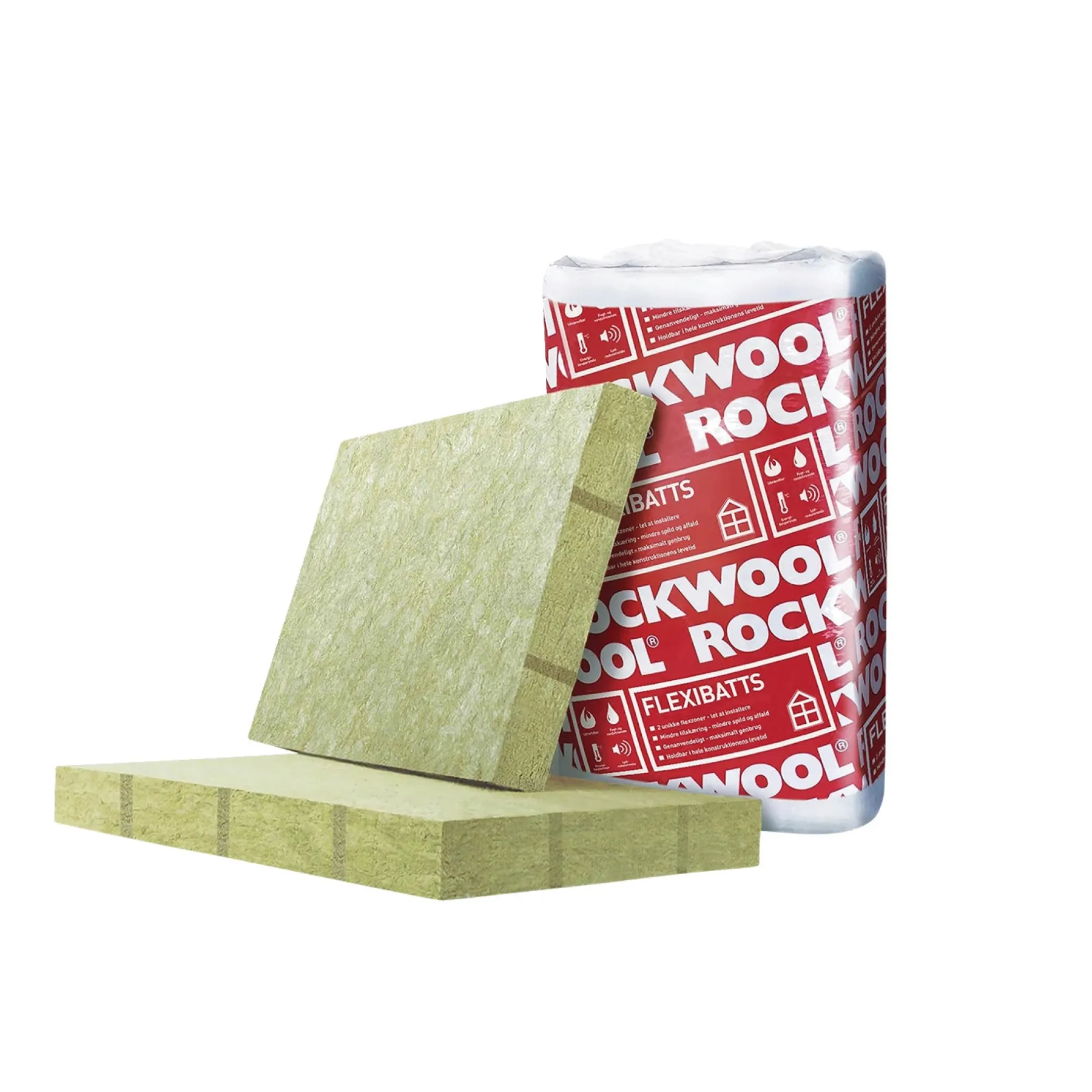 FLEXIBATTS 37 BYGNINGSISOLERING 120 X 980 X 570 MM>Rockwool New