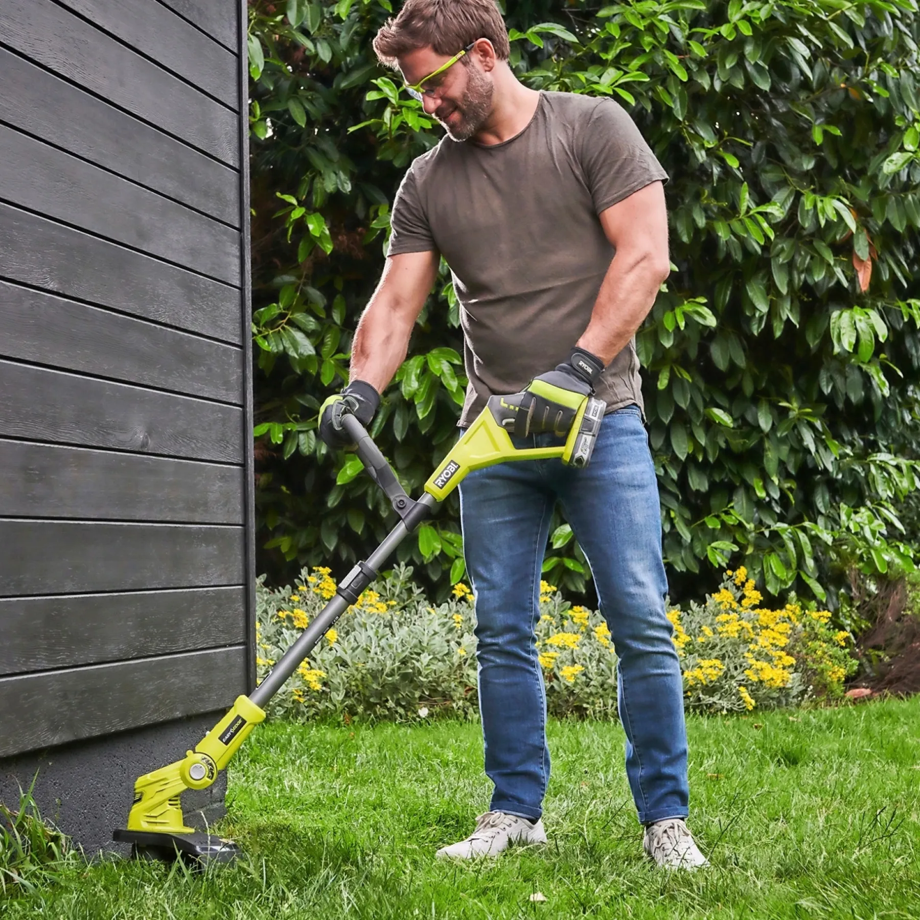 Græstrimmere ^ Ryobi OLT1832A GRÆSTRIMMER 30 CM 18 V UDEN BATTERI OG LADER