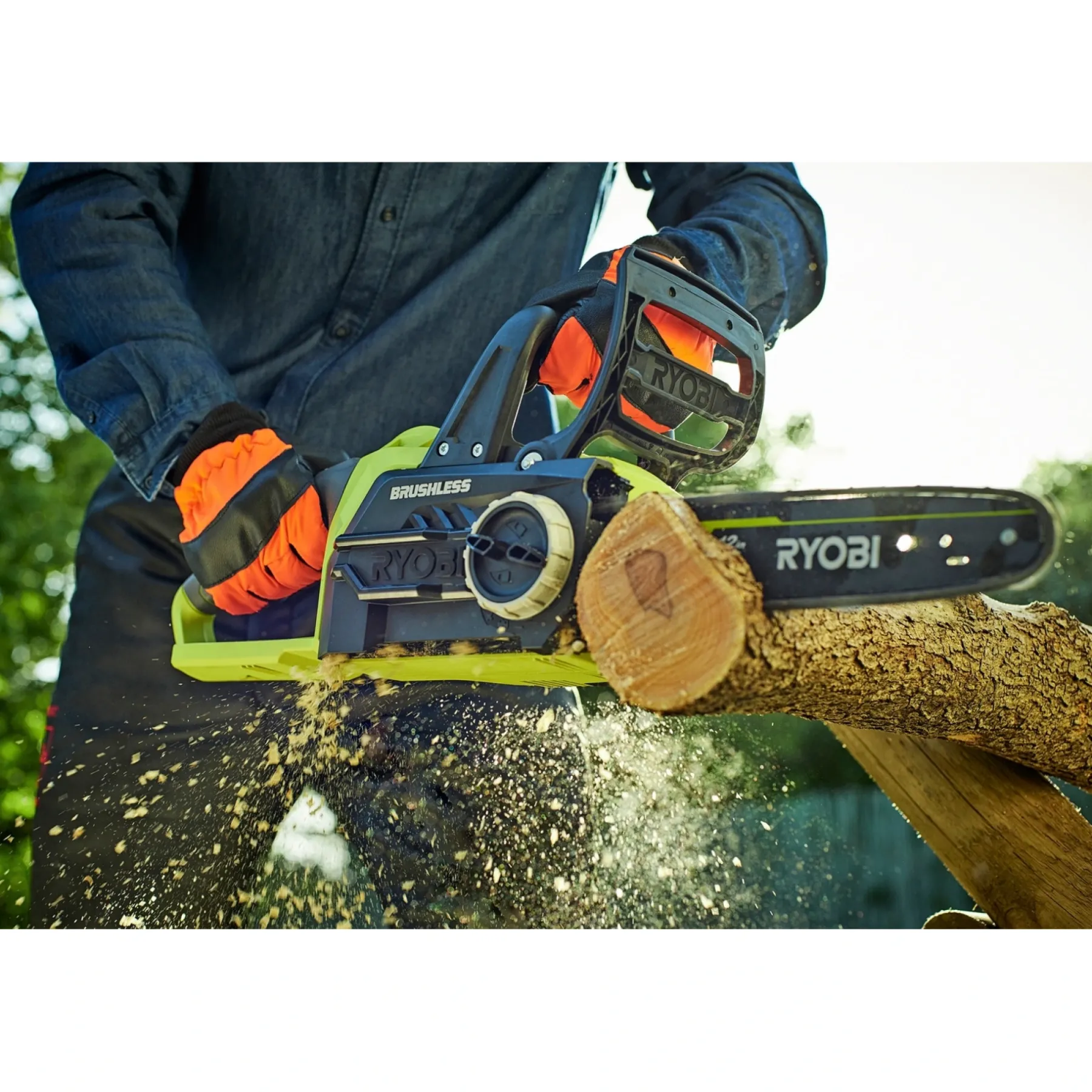 Motorsave ^ Ryobi ONE+ RCS1830-140B KÆDESAV AKKU 30 CM MED BATTERI OG LADER