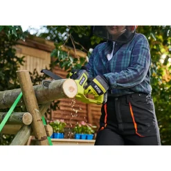 GRENSAV AKKU 15 CM MED BATTERI OG LADER>Ryobi Clearance