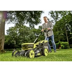 MAX POWER RY36LMX46A-240 PLÆNEKLIPPER AKKU 36V MED BATTERI OG LADER>Ryobi