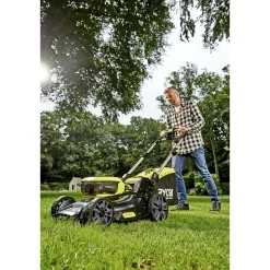 MAX POWER RY36LMX46A-240 PLÆNEKLIPPER AKKU 36V MED BATTERI OG LADER>Ryobi
