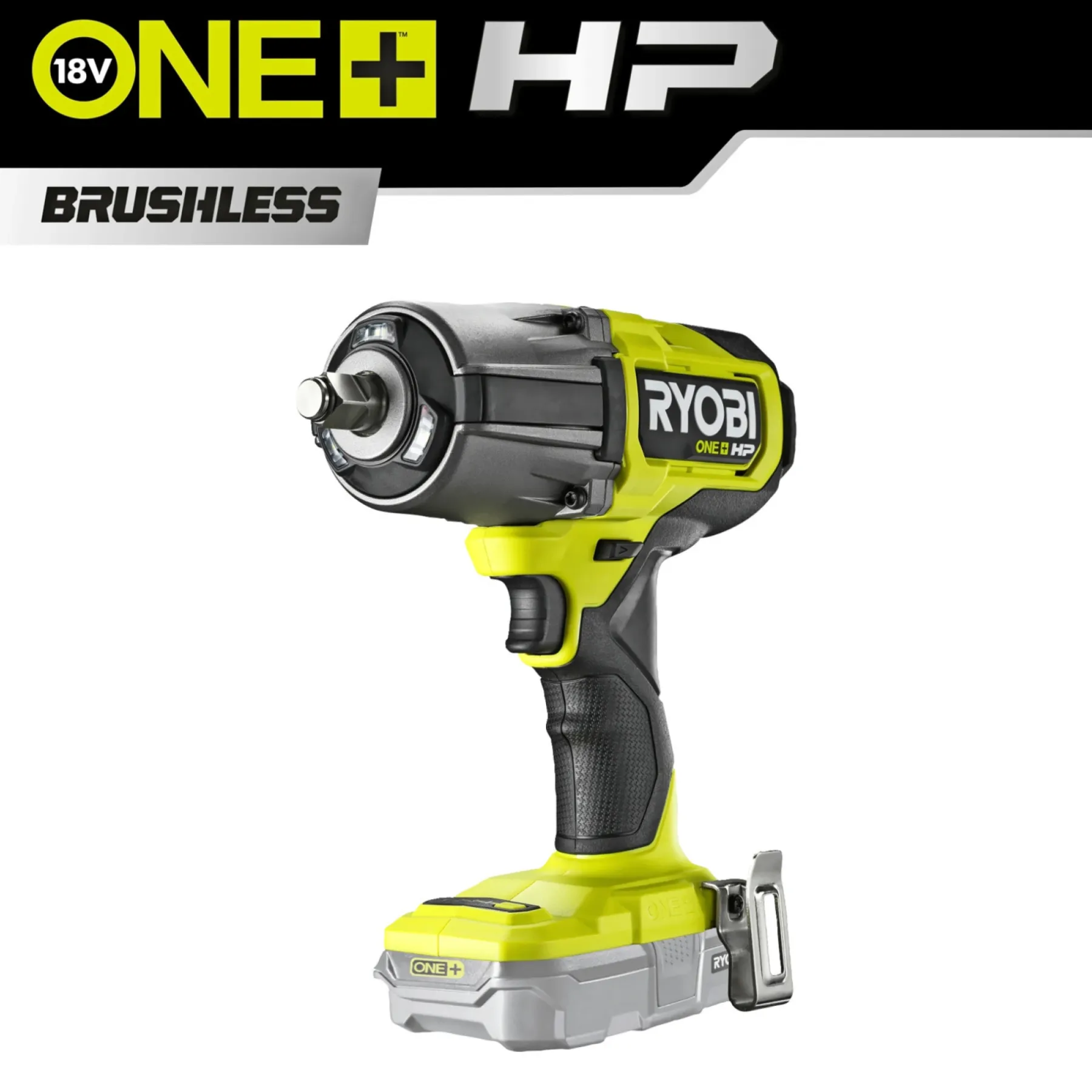 ONE+ HP RIW18X-0 SLAGNØGLE AKKU UDEN BATTERI OG LADER>Ryobi Clearance