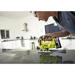 Stiksave ^ Ryobi ONE+ R18JS-0 STIKSAV AKKU 18V UDEN BATTERI OG LADER