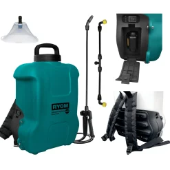 BATTERIDREVET TRYKSPRØJTE 18,0V - 10L>Ryom Outlet