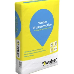 Cement & Mørtel ^ Saint-Gobain Weber DRY RENOVATION RENOVERINGSPUDS GRÅ 20 KG