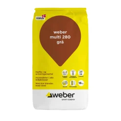 MULTI 280 REPARATIONSMØRTEL GRÅ 18 KG>Saint-Gobain Weber Hot