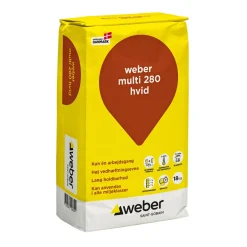 MULTI 280 REPARATIONSMØRTEL HVID 18 KG>Saint-Gobain Weber New