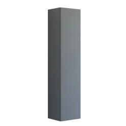 Badeværelsesmøbler ^ Scanbad DELTA HØJSKAB HØJREHÆNGSLET GRÅ MAT 40 X 176 CM