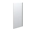 Brusevægge ^ Scanbad FLEXI MAT ALU PROFIL, 1 STK. FAST BRUSEVÆG KLAR GLAS 89 CM
