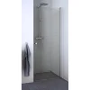Brusevægge ^ Scanbad FLEXI MAT ALU PROFIL, 1 STK. BRUSEDØR KLAR GLAS 79 CM