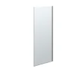 Brusevægge ^ Scanbad FLEXI MAT ALU PROFIL, 1 STK. FAST BRUSEVÆG KLAR GLAS 79 CM