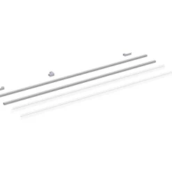 Brusevægge ^ Scanbad MATCH GULVPROFILSÆT 100 CM