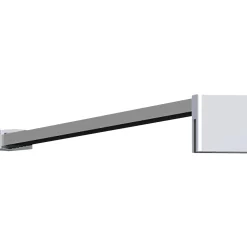 Brusevægge ^ Scanbad MATCH TIL MODEL D ARM TIL BRUSEVÆG 120 CM
