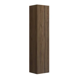 DELTA HØJSKAB HØJREHÆNGSLET BRUN EG 40 X 176 CM>Scanbad