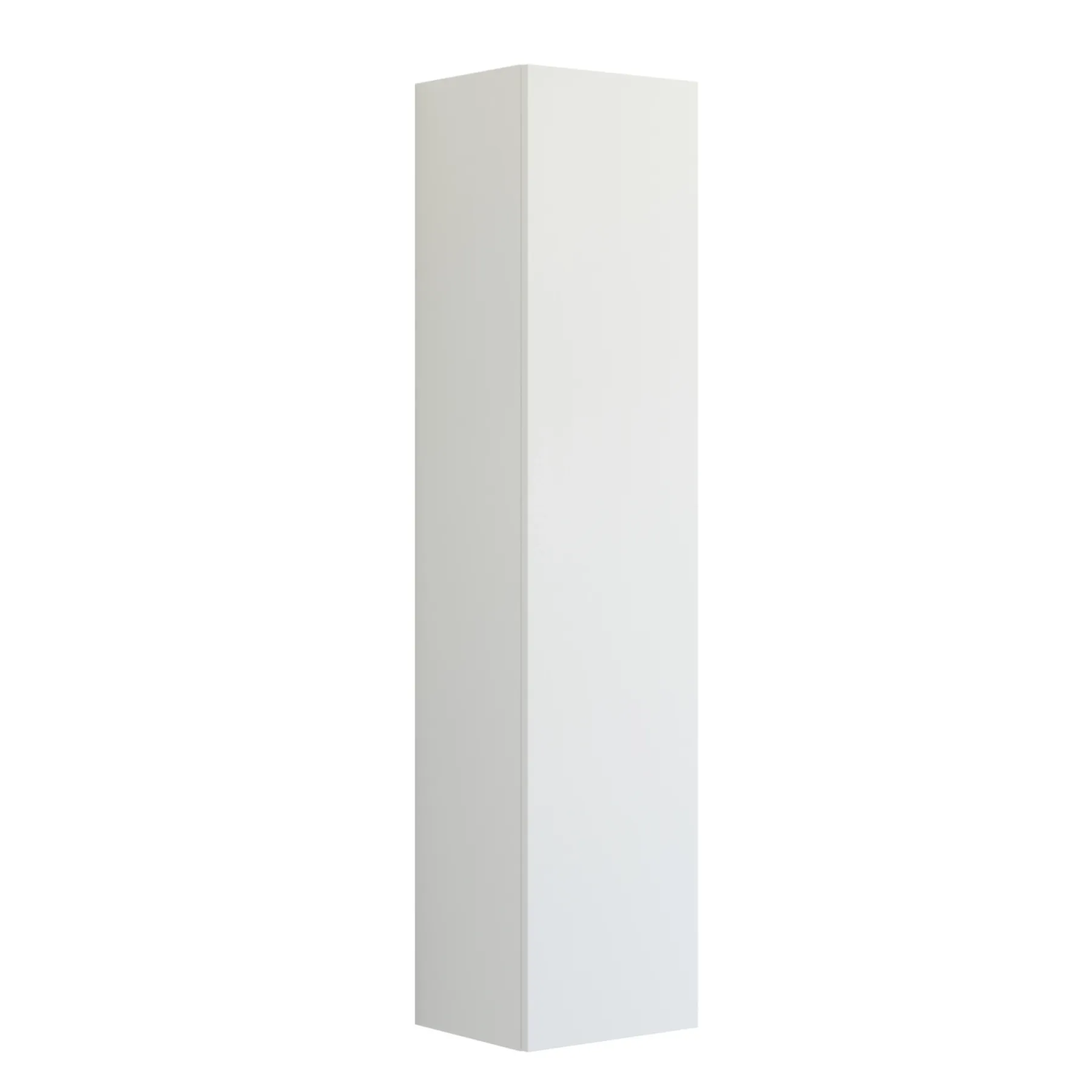 DELTA HØJSKAB HØJREHÆNGSLET HVID MAT 40 X 176 CM>Scanbad Clearance