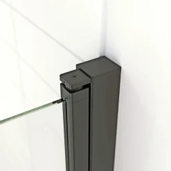 FLEXI SORT PROFIL, 1 STK. FOLDEDØR KLAR GLAS 89 CM>Scanbad New