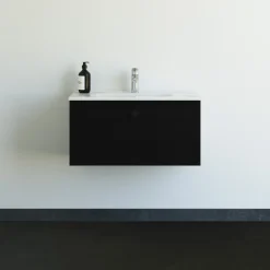 MULTO AMBER BADMØBEL SORT 1 LÅGE 81 CM>Scanbad Discount