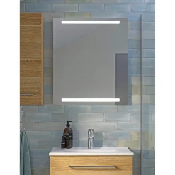 MULTO+ SPEJL UDEN LYSSTYRING 70 X 50 CM SPEJLGLAS>Scanbad Hot