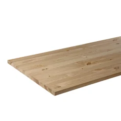 Bordplader & Hylder ^ Scandiwood TRÆBORDPLADE FYR 625 X 2500 X 27 MM