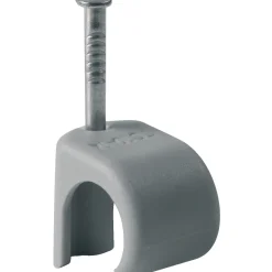 Tilbehør Elinstallationer ^ Schneider Electric THORSMAN RUND Ø10-14 GRÅ 10 STK LEDNINGCLIPS
