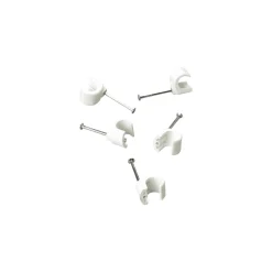 THORSMAN RUND Ø7-10 HVID 20 STK LEDNINGCLIPS>Schneider Electric New