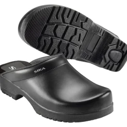 FLEXIKA 1186 TRÆSKO SORT 42>Sika Footwear Online