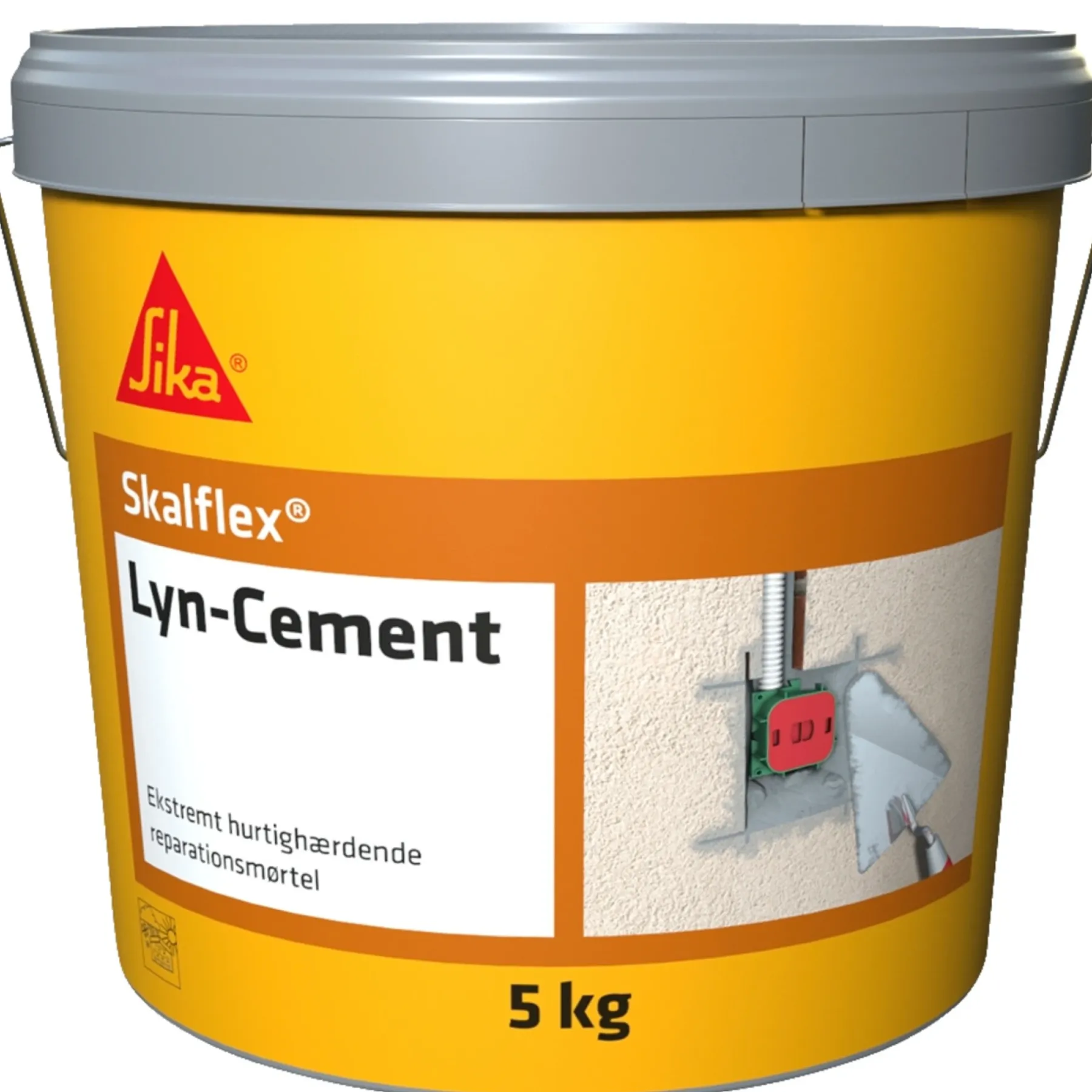 Cement & Mørtel ^ Sika SKALFLEX LYN - CEMENT 5 KG 0,1-0,3 MM