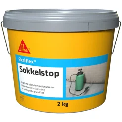 Vådrumssikring ^ Sika SKALFLEX SOKKELSTOP 2 KG