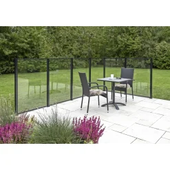 Systemhegn ^ Skagen SYSTEMHEGN HEGNSMODUL KLAR GLAS 86.50 X 122 X 0.60 X 0.60 CM