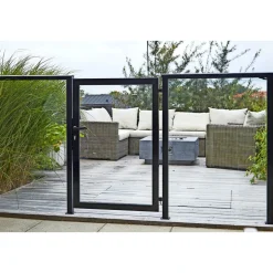SYSTEMHEGN LÅGE KLAR GLAS 86 X 120 X 0.60 X 0.40 CM>Skagen Online