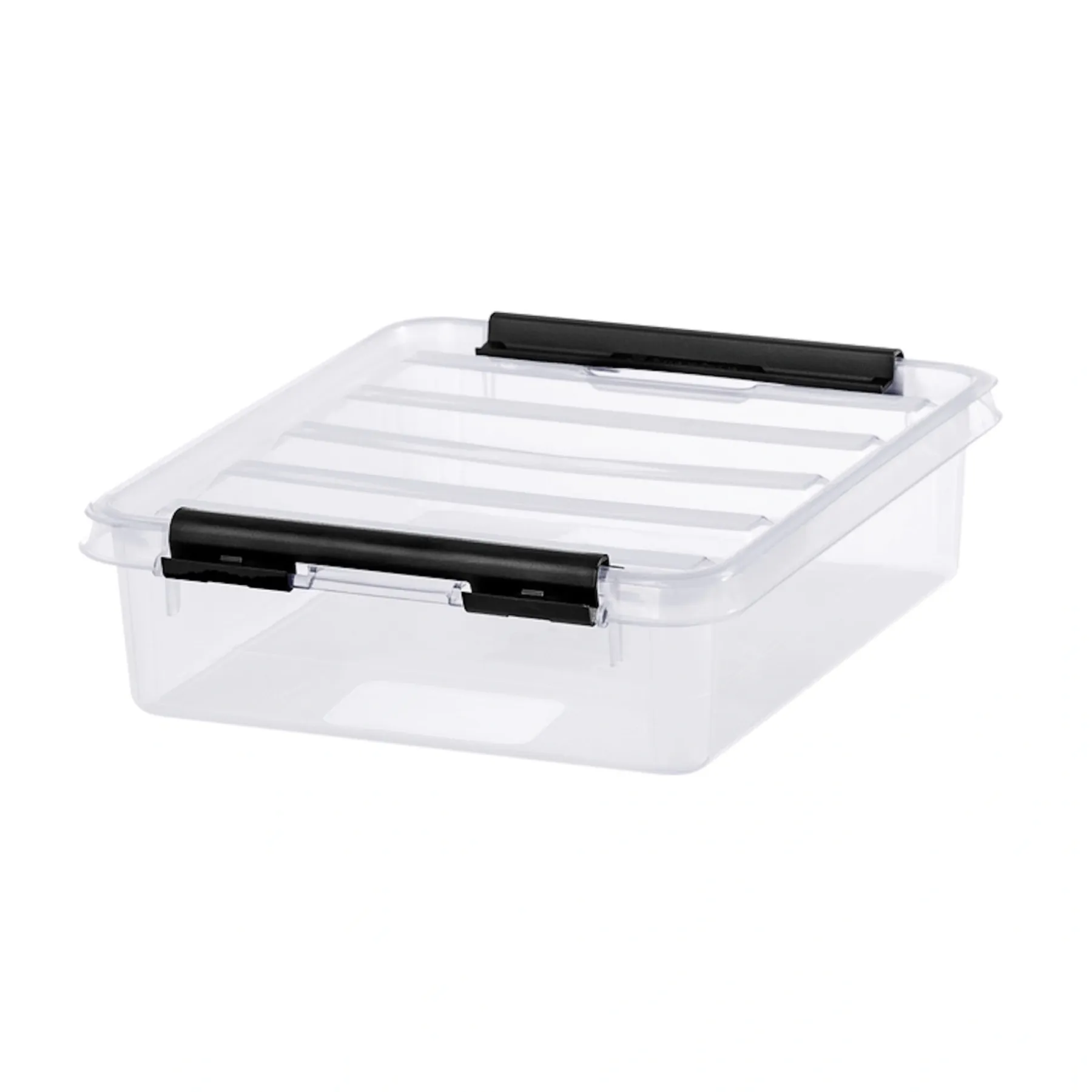 Boligindretning ^ SmartStore CLASSIC OPBEVARINGSKASSE M. LÅG TRANSPARENT 1 L