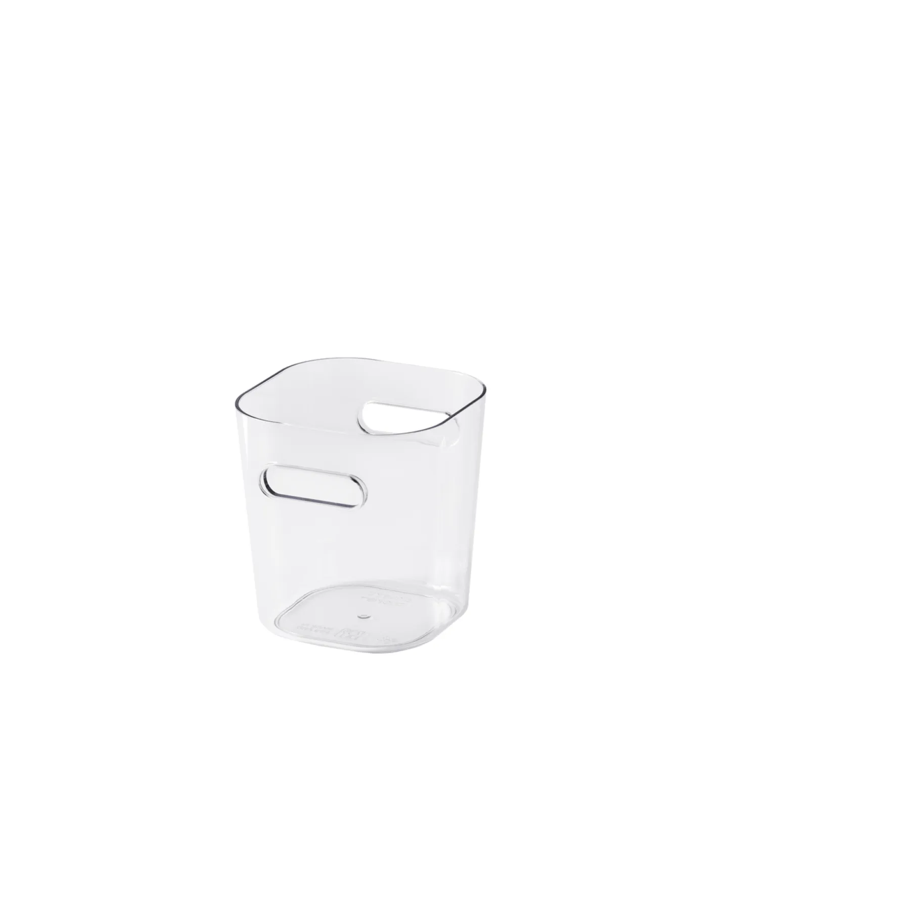 COMPACT MINI OPBEVARINGSKASSE TRANSPARENT 0,6 L>SmartStore Clearance