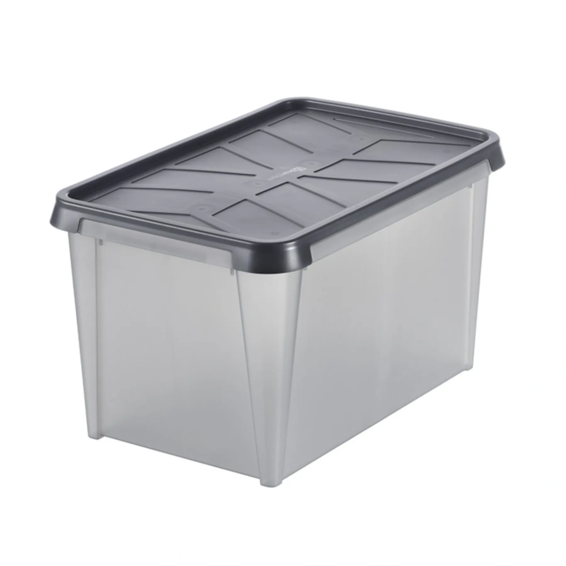 DRY 45 OPBEVARINGSKASSE M. LÅG GRÅ 50 L>SmartStore New
