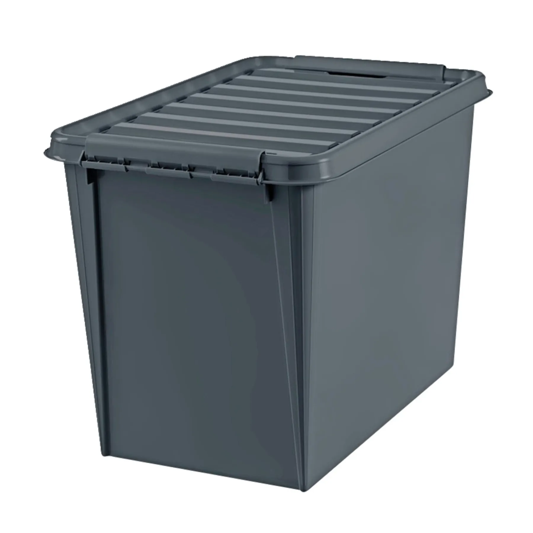 RECYCLED 70 OPBEVARINGSKASSE M. LÅG GRÅ 70 L>SmartStore Sale