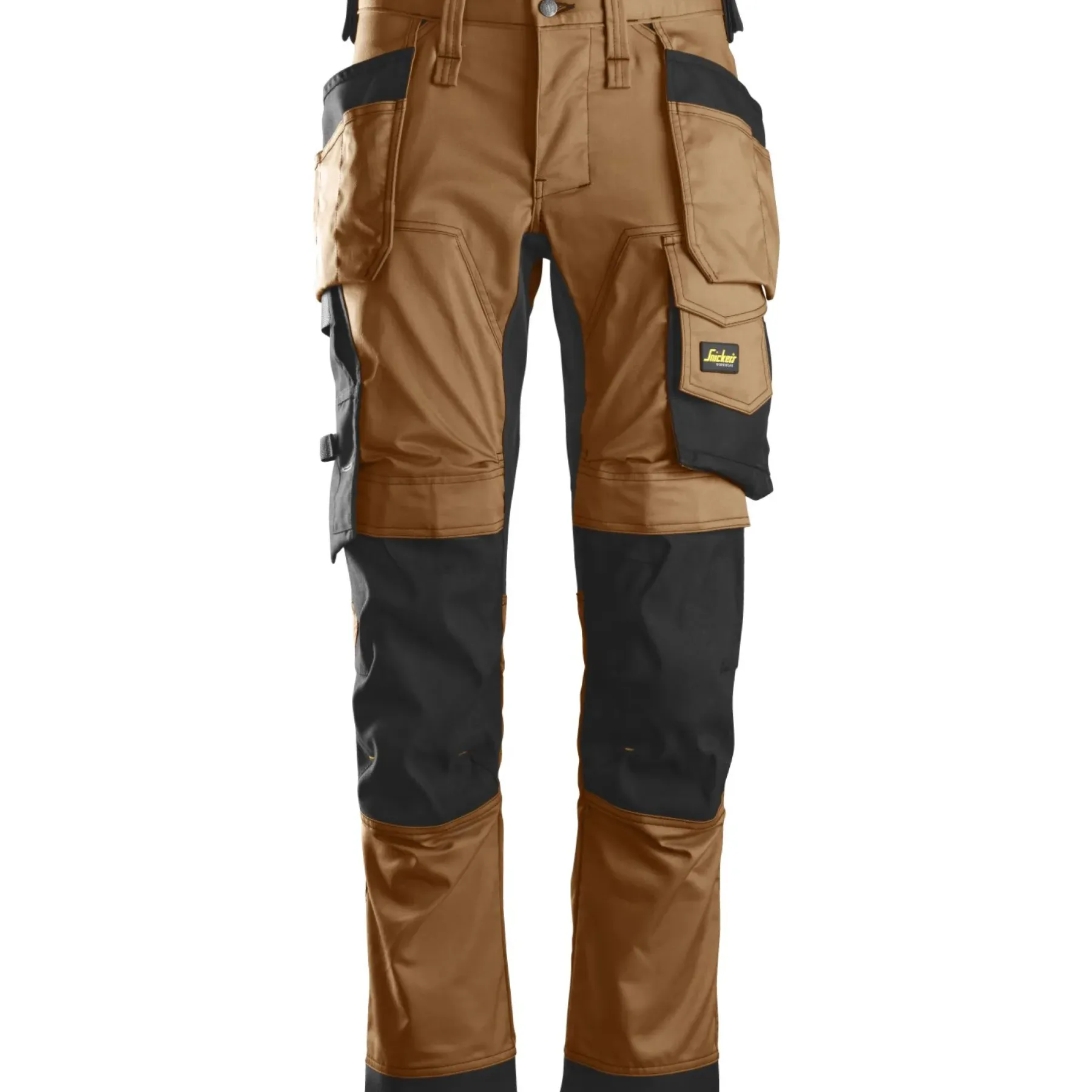 Arbejdsbukser ^ Snickers Workwear ALLROUNDWORK 6241 ARBEJDSBUKS 48 BRUN/SORT