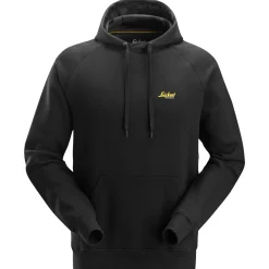 2896 HÆTTETRØJE L SORT>Snickers Workwear New